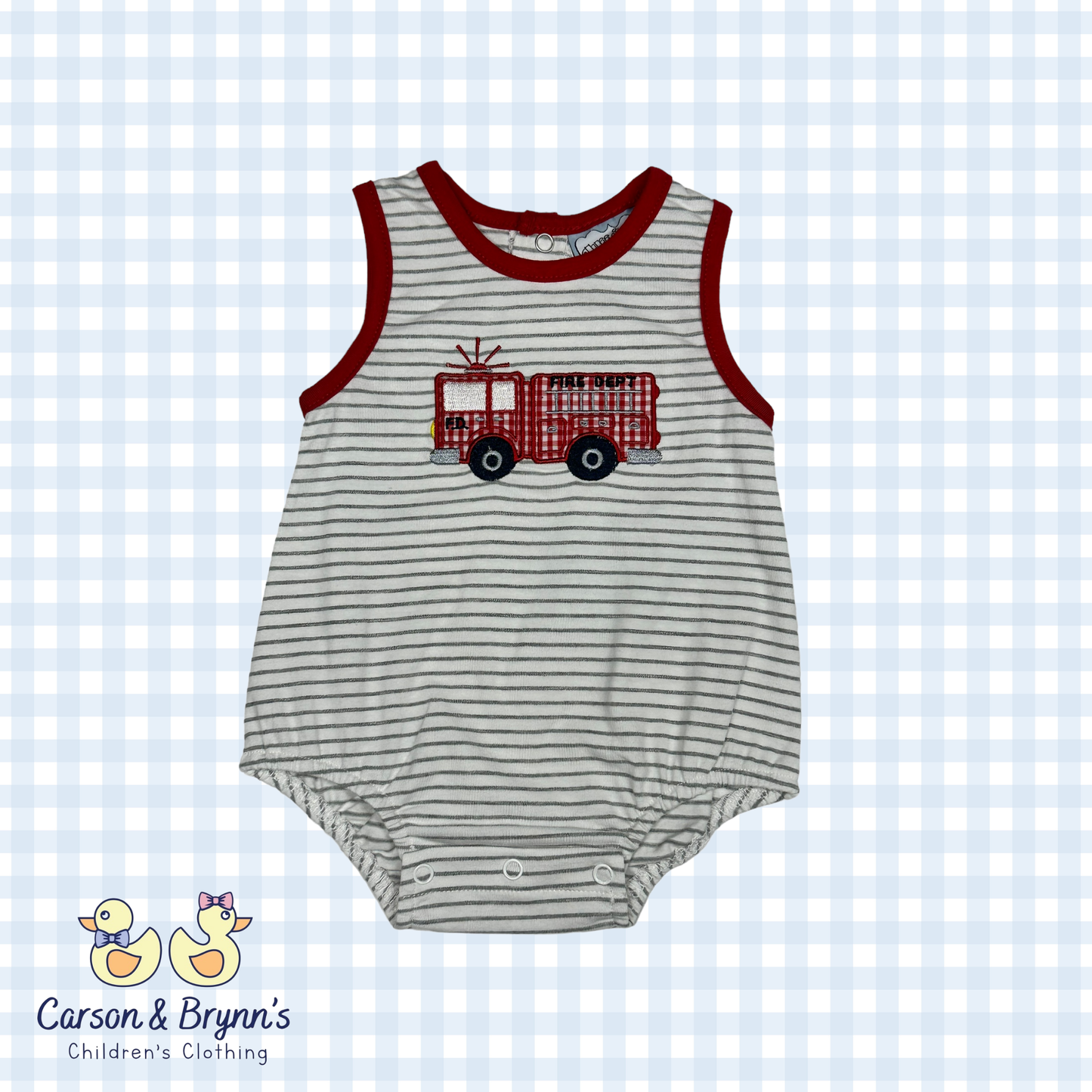 Firetruck Boys Bubble