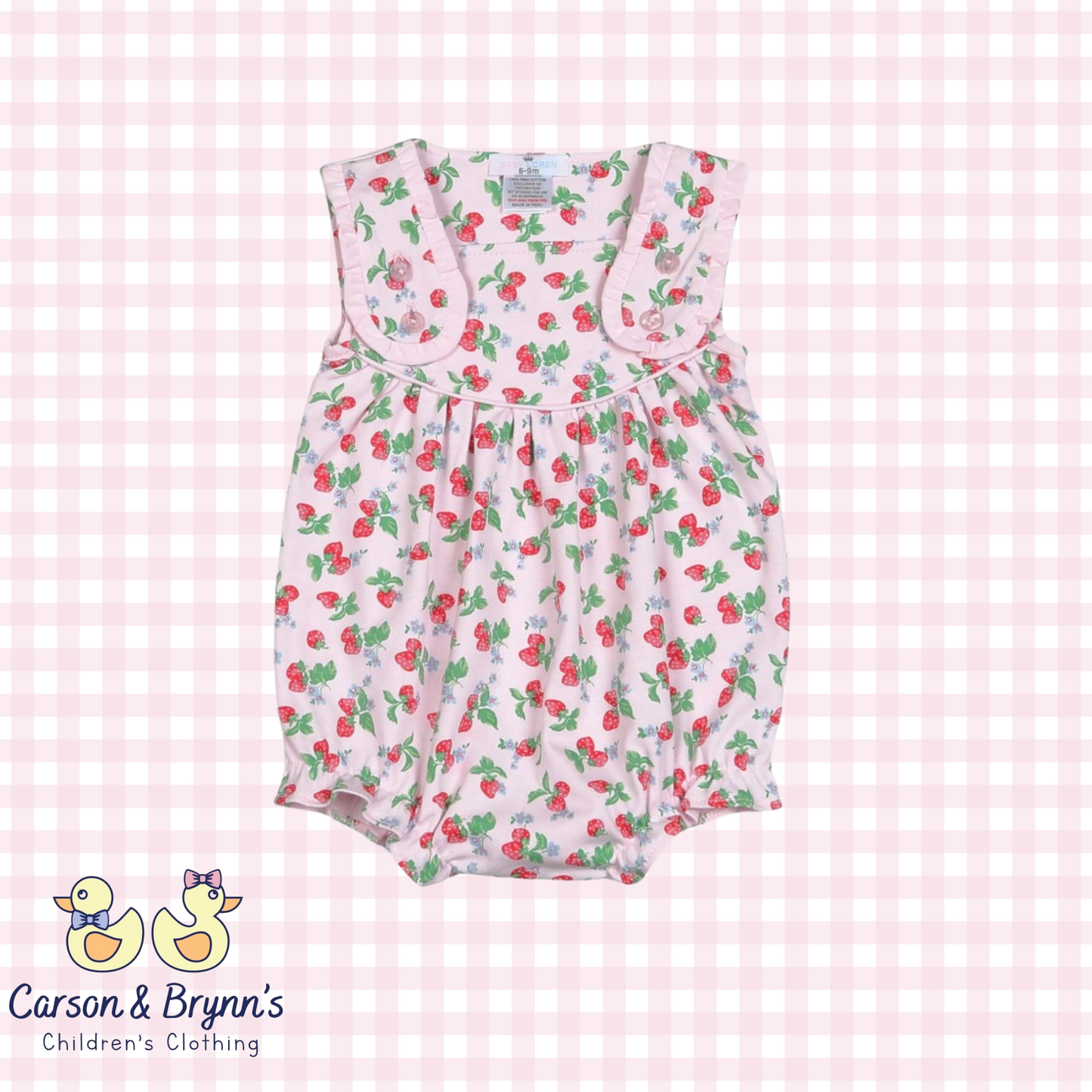 Baby Loren Berry Sweets Pima Sun Bubble