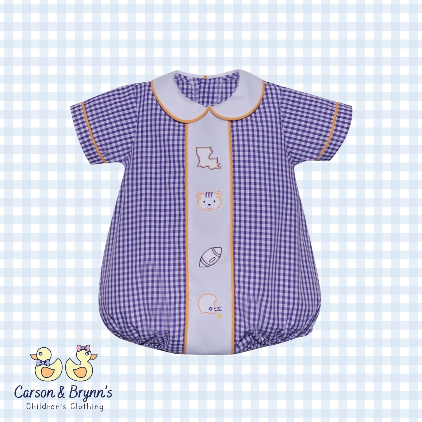 Southern Saturday Purple and Gold Logos Bubble