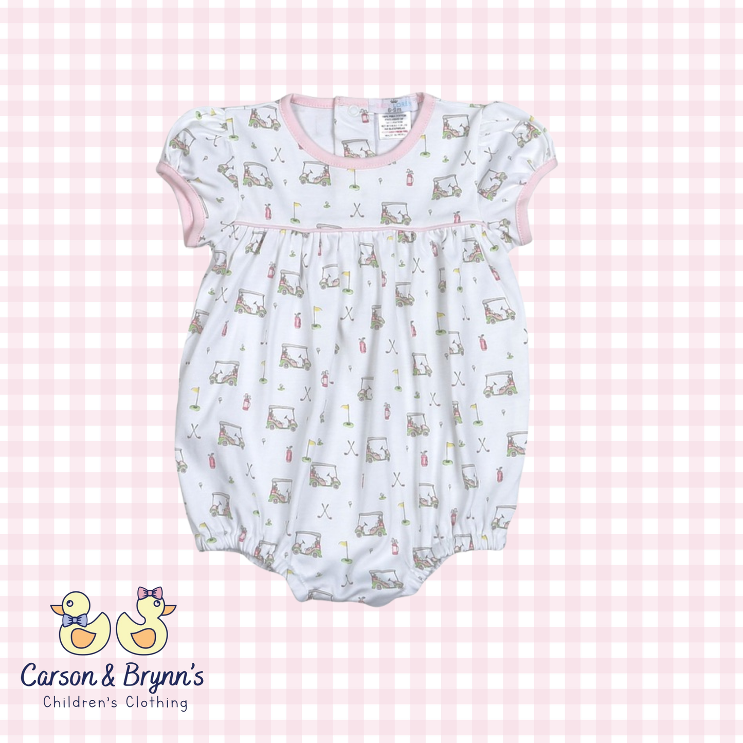 Baby Loren Pink Golf Club Pima Bubble