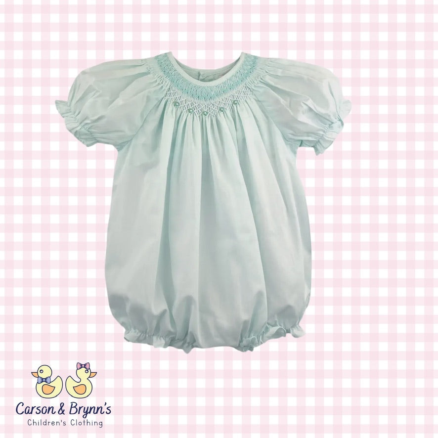 Petit Ami Heirloom Smocked Bubble