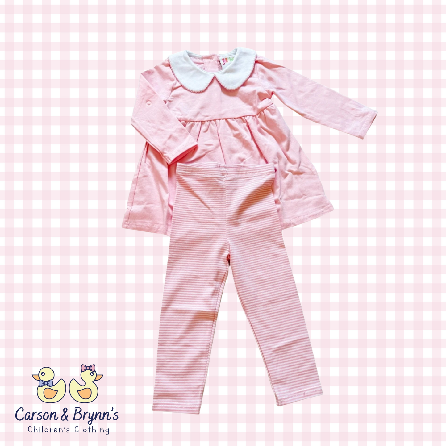 Charlotte Pant Set- Light Pink