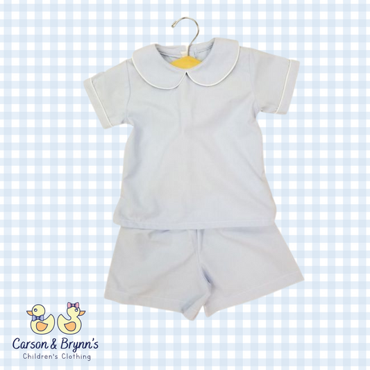 Sweet Dreams Blue Short Set