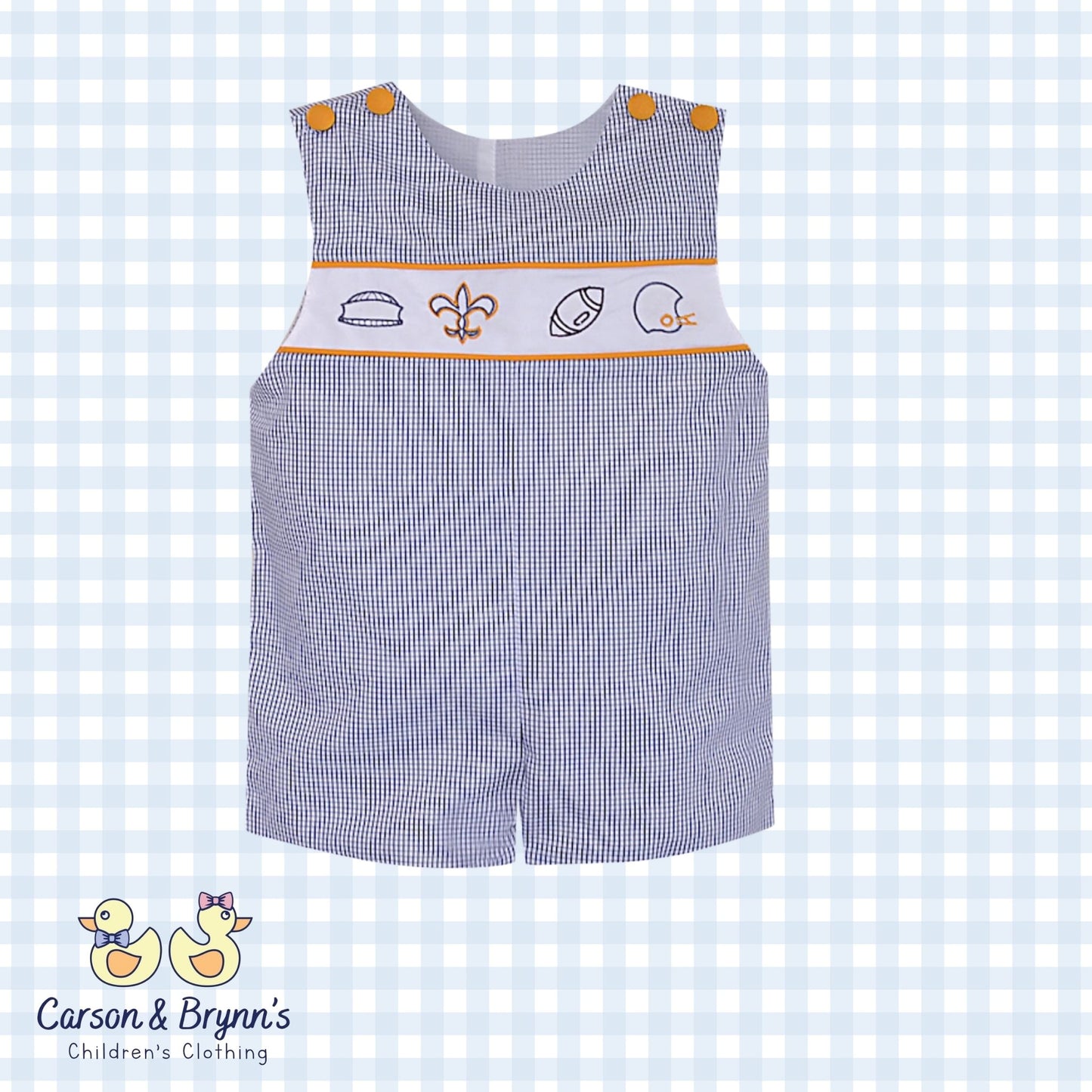 Southern Saturday Black and Gold Shortall