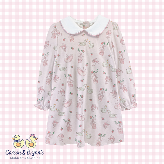 Baby Club Chic Twinkle Toes Pima Dress