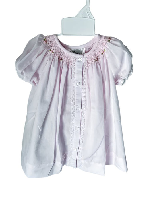 Baby Blessings Sophia Dress-Pink