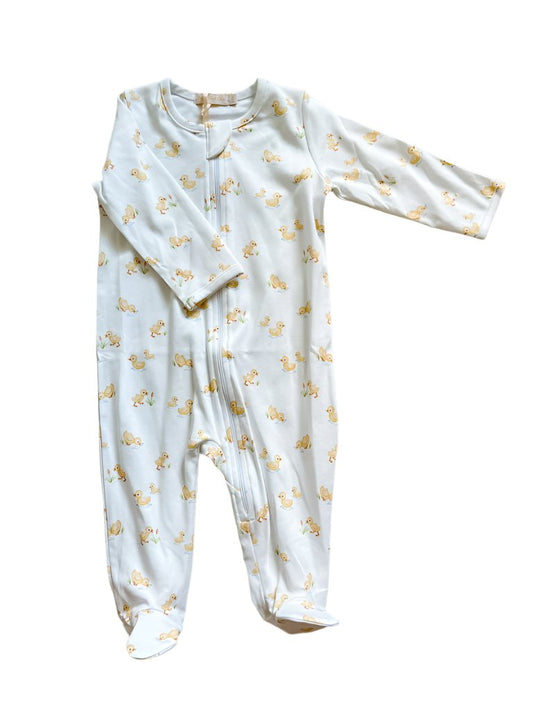 Baby Club Chic Three Little Ducks Footie