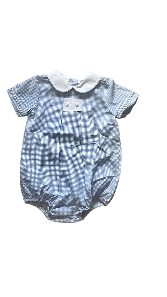 Baby Blessings Gingham Wyatt Bubble