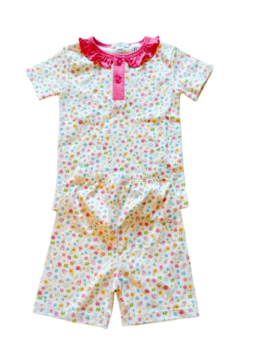 Baby Loren Ella Pink Floral Pajama Set