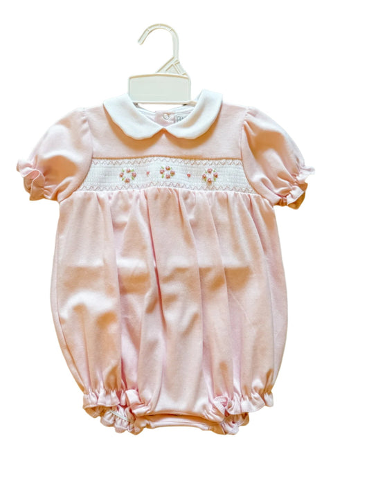 Petit Ami Knit Smocked Bubble