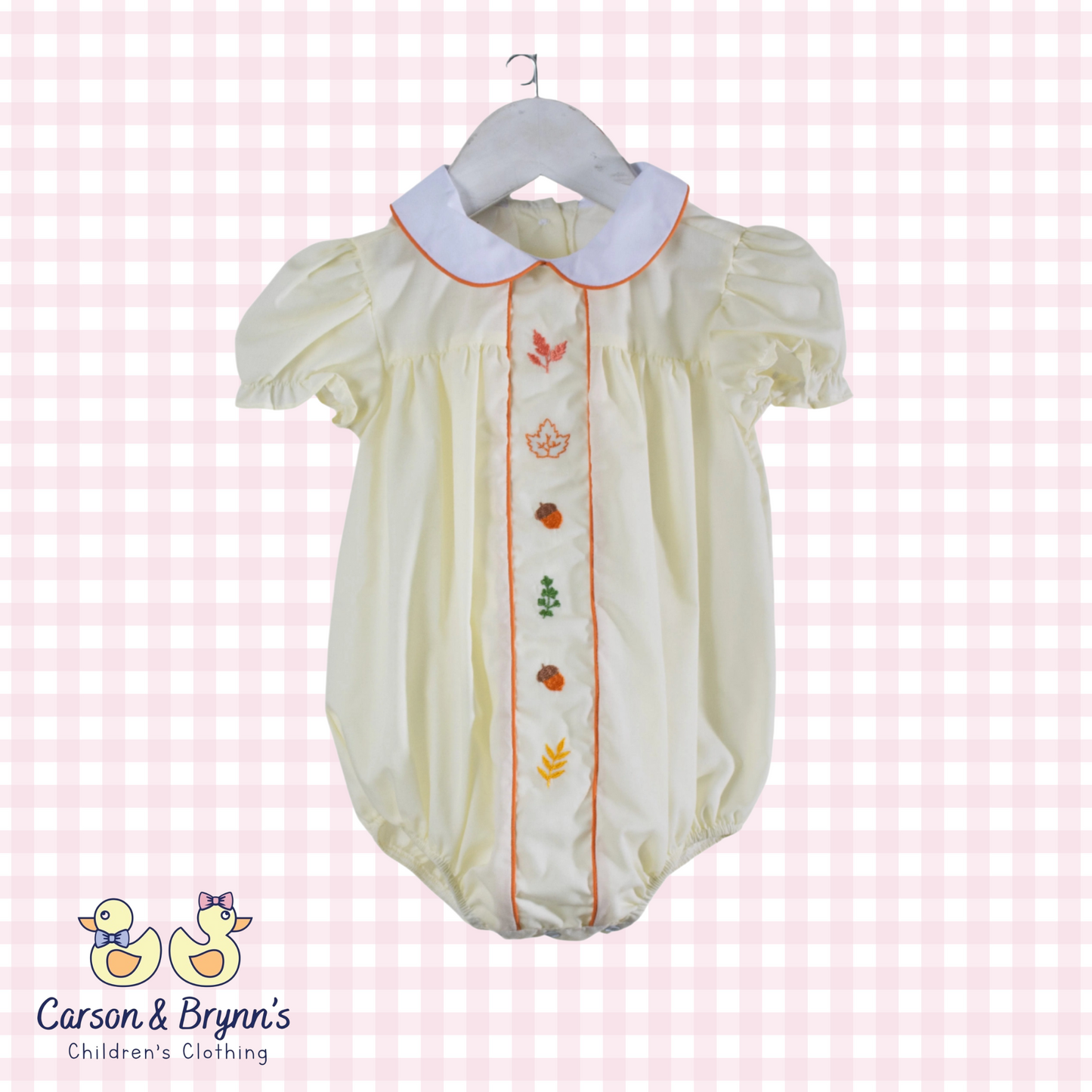 Baby Blessings Autumn Leaves Madelyn Bubble