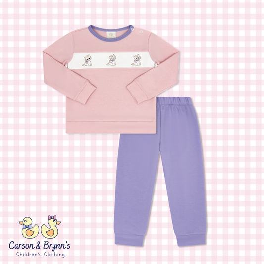 Lullaby Set Lagniappe Play Set- Lemonade Pink, Kitten