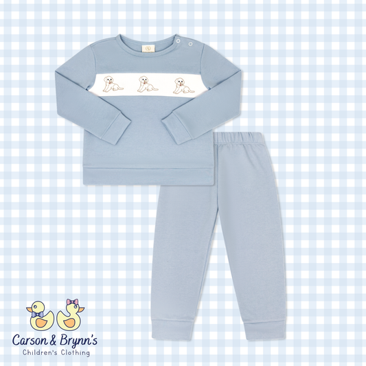 Lullaby Set Bayou Play Set- Bakersfield Blue, Puppy