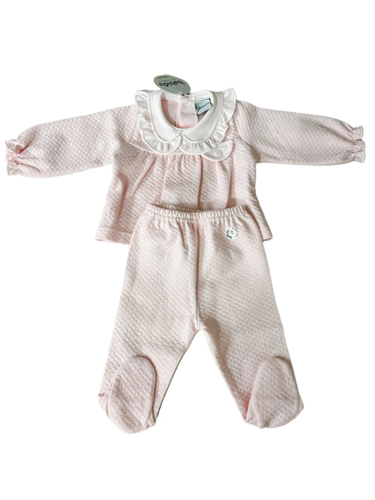 Babidu Pink Collared Set